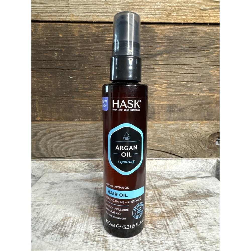 HASK Moroccan Argan Repairing Hair Oil 3.3oz |‎ MSRP = $12